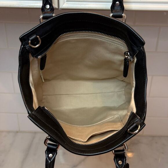 COACH Bag Purse Handbag Leather Pocketbook Tanner Mini Satchel Crossbody Bag - Picture 12 of 16